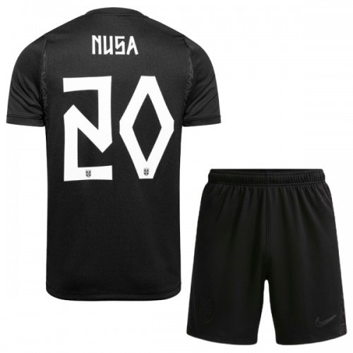 Fußball Trikot Norwegen Nusa 20 Auswärts WM 2026 - Kinder Fußball Trikot Norwegen Nusa 20 Auswärts WM 2026 - Kinder
