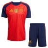 Fußball Trikot Spanien 2 Stars Heim WM 2026 - Kinder Fußball Trikot Spanien 2 Stars Heim WM 2026 - Kinder