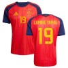 Fußball Trikot Spanien 2 Stars Lamine Yamal 19 Heim WM 2026 Fußball Trikot Spanien 2 Stars Lamine Yamal 19 Heim WM 2026