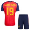 Fußball Trikot Spanien 2 Stars Lamine Yamal 19 Heim WM 2026 - Kinder Fußball Trikot Spanien 2 Stars Lamine Yamal 19 Heim WM 2026 - Kinder