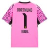 Fußball Trikot Borussia Dortmund Kobel 1 Auswärts Torwart 2026-27 Rosa Fußball Trikot Borussia Dortmund Kobel 1 Auswärts Torwart 2026-27 Rosa