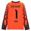 Fußball Trikot Borussia Dortmund Kobel 1 Orange Version Torwart Heim Langärmlig 2026-27 Fußball Trikot Borussia Dortmund Kobel 1 Orange Version Torwart Heim Langärmlig 2026-27