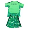 Fußball Trikot FC Bayern München Torwart 2026-27 Grüne - Kinder