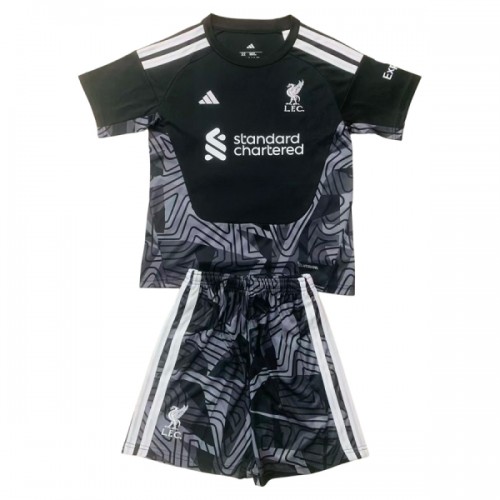 Fußball Trikot Liverpool Torwart 2026-27 Schwarze - Kinder Fußball Trikot Liverpool Torwart 2026-27 Schwarze - Kinder