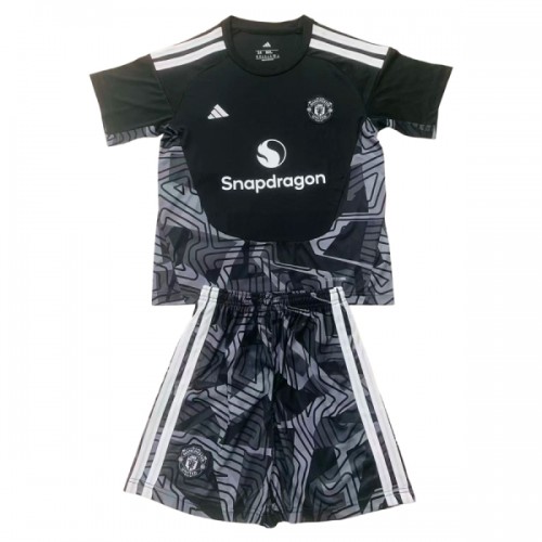 Fußball Trikot Manchester United Torwart 2026-27 Schwarze - Kinder Fußball Trikot Manchester United Torwart 2026-27 Schwarze - Kinder