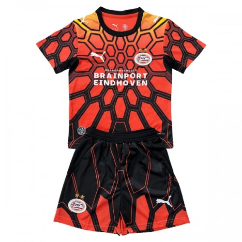 Fußball Trikot PSV Eindhoven Orange Version Torwart 2026-27 - Kinder Fußball Trikot PSV Eindhoven Orange Version Torwart 2026-27 - Kinder