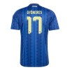 Fußball Trikot Schweden Gyokeres 17 Auswärts WM 2026 Fußball Trikot Schweden Gyokeres 17 Auswärts WM 2026