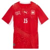 Fußball Trikot Schweiz Djibril Sow 15 Heim WM 2026