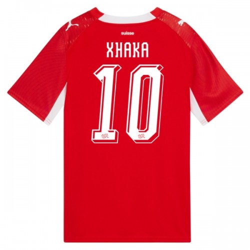 Fußball Trikot Schweiz Granit Xhaka 10 Heim WM 2026 Fußball Trikot Schweiz Granit Xhaka 10 Heim WM 2026
