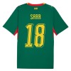 Fußball Trikot Senegal Sarr 18 Auswärts WM 2026 Fußball Trikot Senegal Sarr 18 Auswärts WM 2026