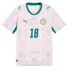 Fußball Trikot Senegal Sarr 18 Heim WM 2026