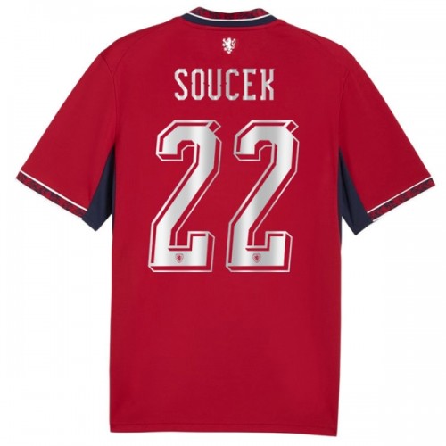 Fußball Trikot Tschechische Republik Soucek 22 Heim WM 2026 Fußball Trikot Tschechische Republik Soucek 22 Heim WM 2026