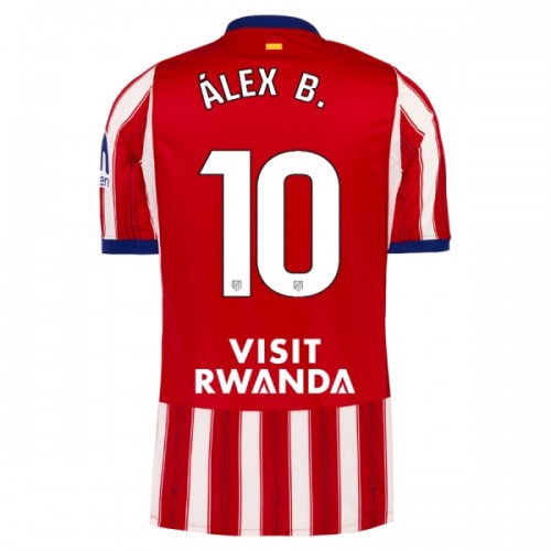 Fußball Trikot Atlético Madrid Alex B. 10 Heim 2026-27 Fußball Trikot Atlético Madrid Alex B. 10 Heim 2026-27