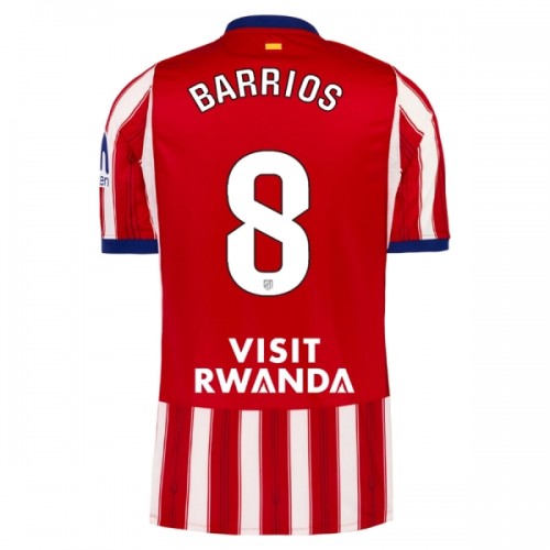 Fußball Trikot Atlético Madrid Barrios 8 Heim 2026-27 Fußball Trikot Atlético Madrid Barrios 8 Heim 2026-27