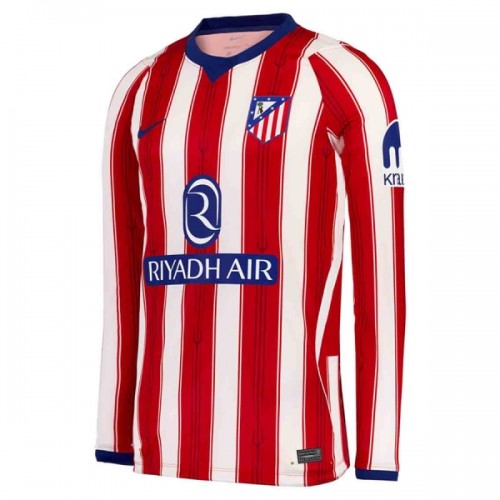 Fußball Trikot Atlético Madrid Heim Langärmlig 2026-27 Fußball Trikot Atlético Madrid Heim Langärmlig 2026-27