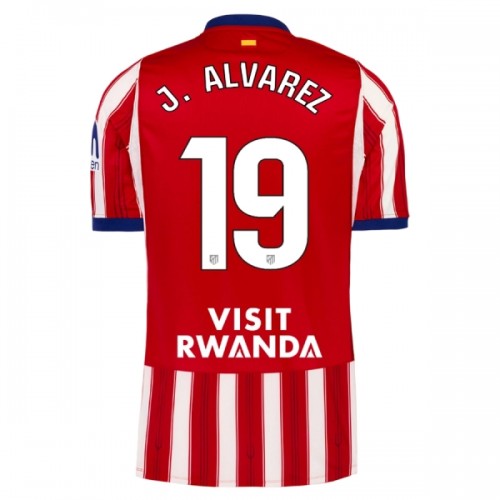 Fußball Trikot Atlético Madrid J. Alvarez 19 Heim 2026-27 Fußball Trikot Atlético Madrid J. Alvarez 19 Heim 2026-27