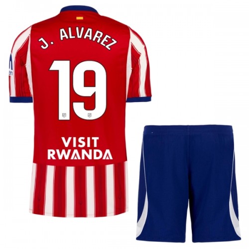 Fußball Trikot Atlético Madrid J. Alvarez 19 Heim 2026-27 - Kinder Fußball Trikot Atlético Madrid J. Alvarez 19 Heim 2026-27 - Kinder