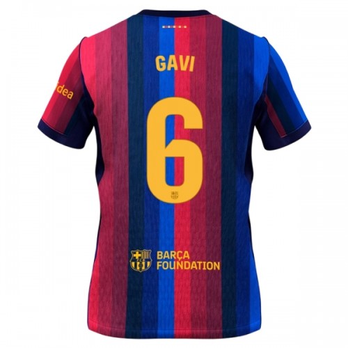 Fußball Trikot FC Barcelona Gavi 6 Heim 2026-27 Fußball Trikot FC Barcelona Gavi 6 Heim 2026-27