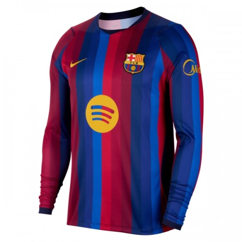 Fußball Trikot FC Barcelona Heim Langärmlig 2026-27 Fußball Trikot FC Barcelona Heim Langärmlig 2026-27