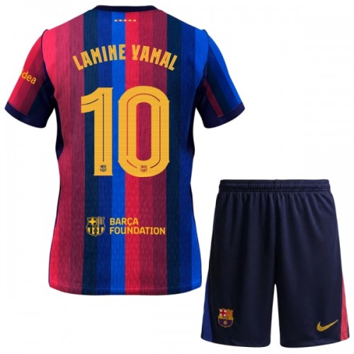 Fußball Trikot FC Barcelona Lamine Yamal 10 Heim 2026-27 - Kinder Fußball Trikot FC Barcelona Lamine Yamal 10 Heim 2026-27 - Kinder