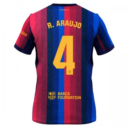 Fußball Trikot FC Barcelona R. Araujo 4 Heim 2026-27 Fußball Trikot FC Barcelona R. Araujo 4 Heim 2026-27