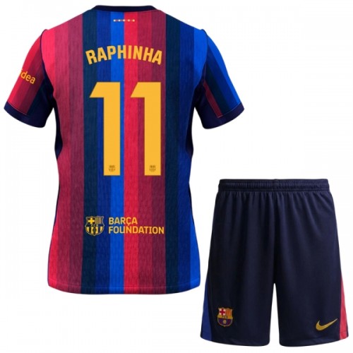 Fußball Trikot FC Barcelona Raphinha 11 Heim 2026-27 - Kinder Fußball Trikot FC Barcelona Raphinha 11 Heim 2026-27 - Kinder