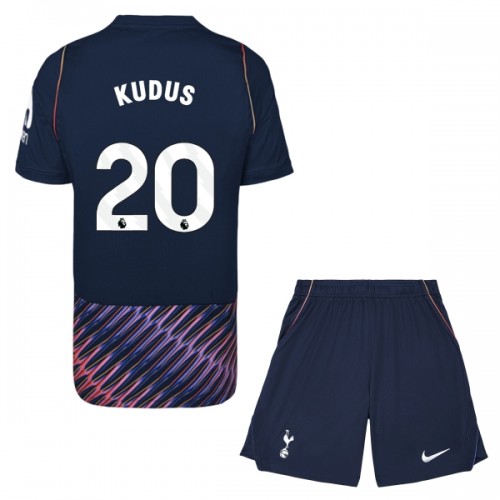 Fußball Trikot Tottenham Hotspur Kudus 20 Auswärts 2026-27 - Kinder Fußball Trikot Tottenham Hotspur Kudus 20 Auswärts 2026-27 - Kinder