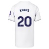 Fußball Trikot Tottenham Hotspur Kudus 20 Heim 2026-27 Fußball Trikot Tottenham Hotspur Kudus 20 Heim 2026-27