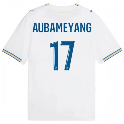 Fußball Trikot Olympique Marseille Aubameyang 17 Heim 2026-27 Fußball Trikot Olympique Marseille Aubameyang 17 Heim 2026-27