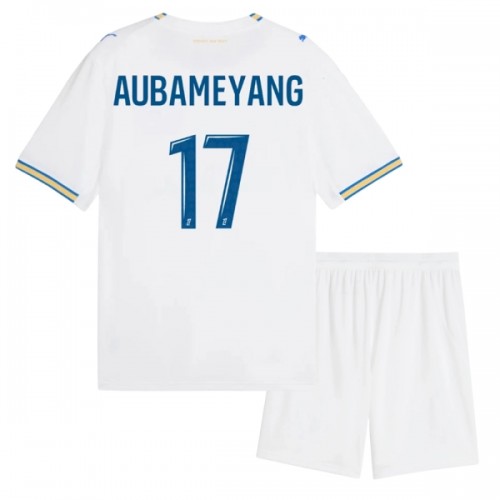 Fußball Trikot Olympique Marseille Aubameyang 17 Heim 2026-27 - Kinder Fußball Trikot Olympique Marseille Aubameyang 17 Heim 2026-27 - Kinder