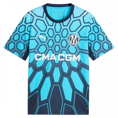 Fußball Trikot Olympique Marseille Auswärts 2026-27 Blaue Fußball Trikot Olympique Marseille Auswärts 2026-27 Blaue
