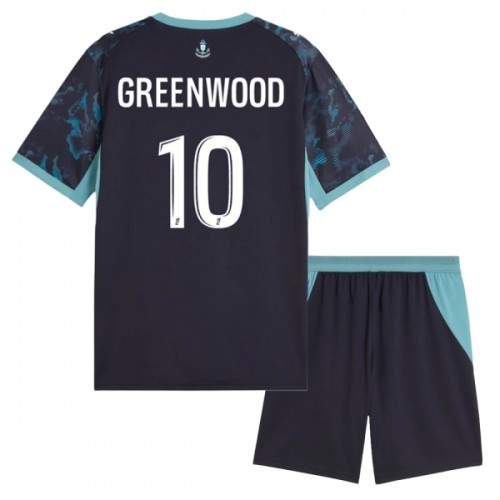 Fußball Trikot Olympique Marseille Greenwood 10 Auswärts 2026-27 - Kinder Fußball Trikot Olympique Marseille Greenwood 10 Auswärts 2026-27 - Kinder