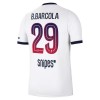 Fußball Trikot Paris Saint-Germain Bradley Barcola 29 Auswärts 2026-27