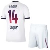 Fußball Trikot Paris Saint-Germain Desire Doue 14 Auswärts 2026-27 - Kinder Fußball Trikot Paris Saint-Germain Desire Doue 14 Auswärts 2026-27 - Kinder