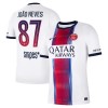 Fußball Trikot Paris Saint-Germain Joao Neves 87 Auswärts 2026-27 Fußball Trikot Paris Saint-Germain Joao Neves 87 Auswärts 2026-27