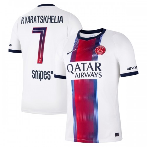 Fußball Trikot Paris Saint-Germain Kvaratskhelia 7 Auswärts 2026-27 Fußball Trikot Paris Saint-Germain Kvaratskhelia 7 Auswärts 2026-27
