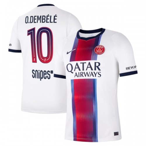 Fußball Trikot Paris Saint-Germain O. Dembele 10 Auswärts 2026-27 Fußball Trikot Paris Saint-Germain O. Dembele 10 Auswärts 2026-27