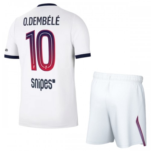 Fußball Trikot Paris Saint-Germain O. Dembele 10 Auswärts 2026-27 - Kinder Fußball Trikot Paris Saint-Germain O. Dembele 10 Auswärts 2026-27 - Kinder