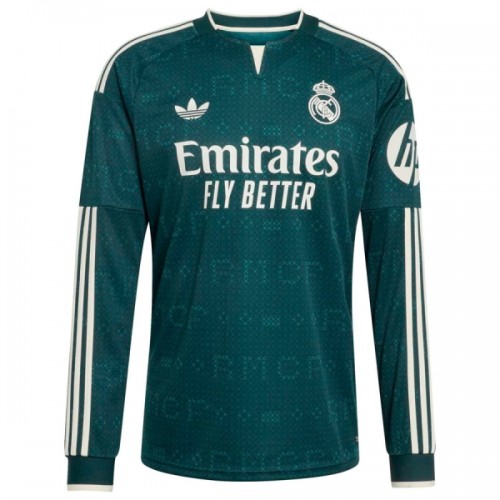 Fußball Trikot Real Madrid Auswärts Langärmlig 2026-27 Fußball Trikot Real Madrid Auswärts Langärmlig 2026-27