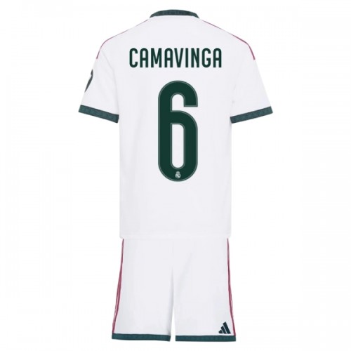 Fußball Trikot Real Madrid Camavinga 6 Heim 2026-27 - Kinder Fußball Trikot Real Madrid Camavinga 6 Heim 2026-27 - Kinder