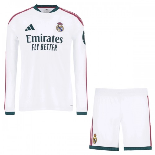 Fußball Trikot Real Madrid Heim Langärmlig 2026-27 - Kinder Fußball Trikot Real Madrid Heim Langärmlig 2026-27 - Kinder