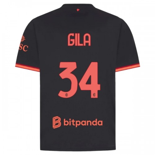 Fußball Trikot AC Mailand Gila 34 Ausweich 2026-27 Fußball Trikot AC Mailand Gila 34 Ausweich 2026-27