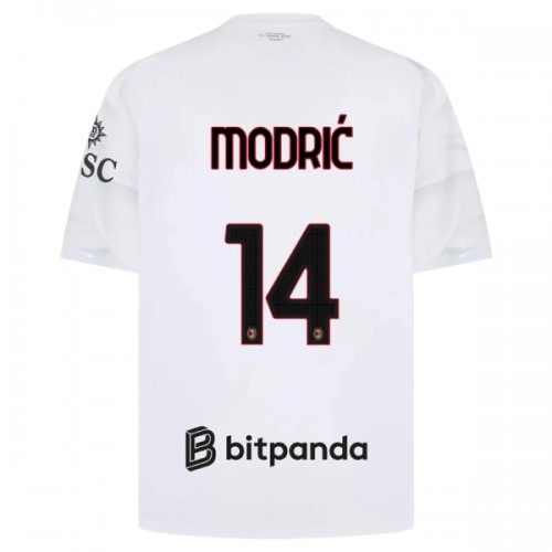 Fußball Trikot AC Mailand Modrić 14 Auswärts 2026-27 Fußball Trikot AC Mailand Modrić 14 Auswärts 2026-27