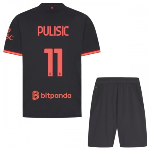 Fußball Trikot AC Mailand Pulisic 11 Ausweich 2026-27 - Kinder Fußball Trikot AC Mailand Pulisic 11 Ausweich 2026-27 - Kinder