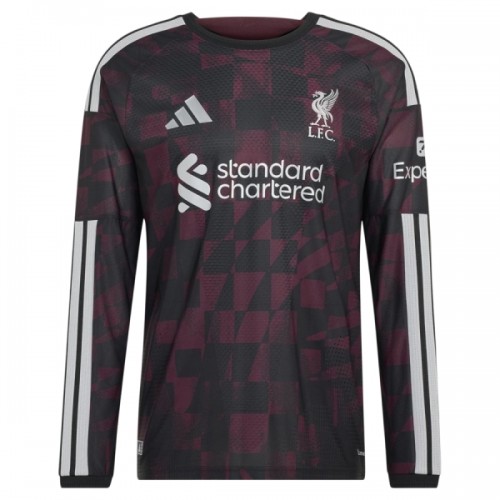 Fußball Trikot Liverpool Ausweich Langärmlig 2026-27 Fußball Trikot Liverpool Ausweich Langärmlig 2026-27