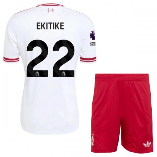 Fußball Trikot Liverpool Ekitike 22 Auswärts 2026-27 - Kinder Fußball Trikot Liverpool Ekitike 22 Auswärts 2026-27 - Kinder