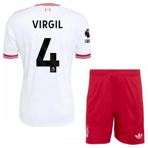 Fußball Trikot Liverpool Virgil 4 Auswärts 2026-27 - Kinder Fußball Trikot Liverpool Virgil 4 Auswärts 2026-27 - Kinder