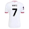 Fußball Trikot Liverpool Wirtz 7 Auswärts 2026-27 - Kinder