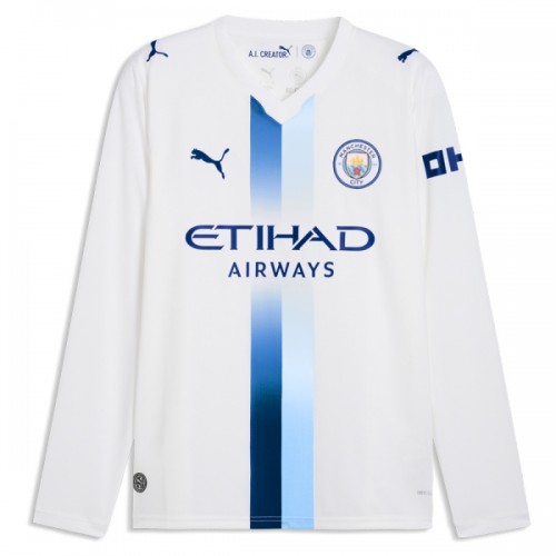 Fußball Trikot Manchester City Ausweich Langärmlig 2026-27 Fußball Trikot Manchester City Ausweich Langärmlig 2026-27
