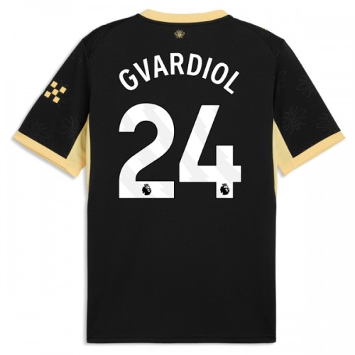 Fußball Trikot Manchester City Gvardiol 24 Auswärts 2026-27 Fußball Trikot Manchester City Gvardiol 24 Auswärts 2026-27